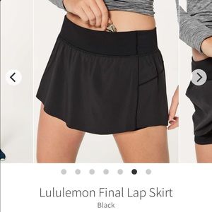 Lululemon Final Lap Skort